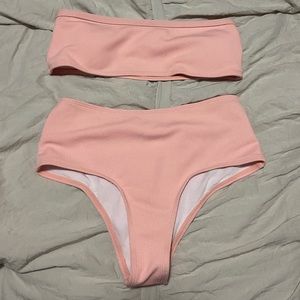 Bandeau bikini set